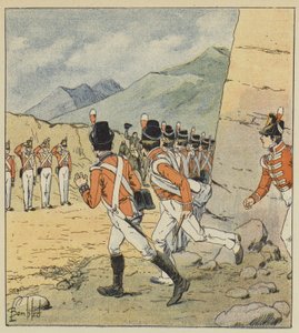 Jakého evropského vojáka, řekl císař, můj přístup nepohnul! od after Louis Charles Bombled