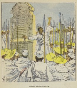 Čarodějové hlásající vzpouru od after Louis Charles Bombled