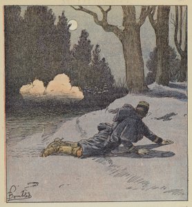 Překvapení de Chambord, podplukovník Pinelli od after Louis Charles Bombled