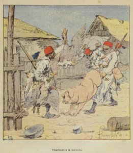 Marauding Skirmishers od after Louis Charles Bombled