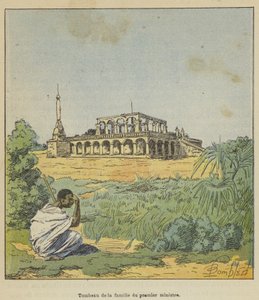 Rodinná hrobka premiéra od after Louis Charles Bombled