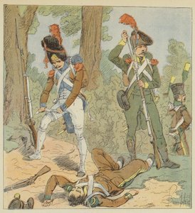 Italské jednotky, Legion piemontaise, Bitevní pěchota, 1806, Legion italique, 1800