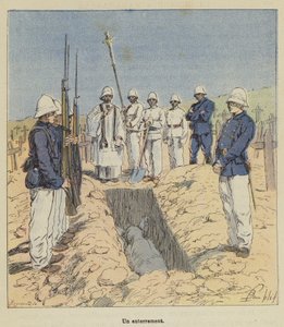Pohřeb od after Louis Charles Bombled
