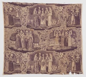 Textil od after Louis Marie Lanté