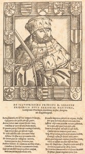 John Frederic Magnanimous ve volebním rouchu od after Lucas Cranach the Younger