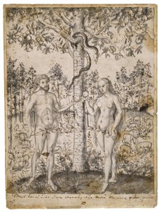 Pád člověka od after Lucas Cranach the Younger