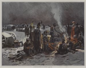 Bivak v bažině od after Maurice Henri Orange