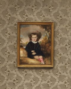 Portrét Jana II., knížete z Lichtenštejna, v dětství, 1844