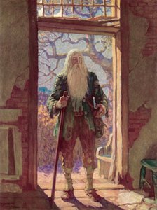 Ilustrace pro Rip Van Winkle