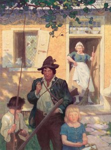 Ilustrace pro Rip Van Winkle