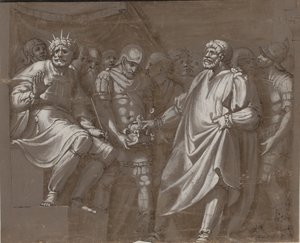 Mucius Scaevola před Porsennou