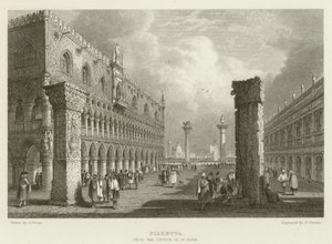 Piazzetta, od kostela svatého Marka