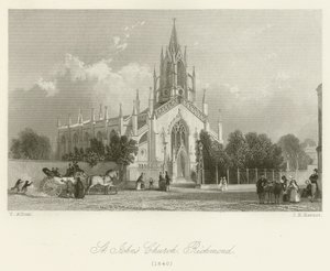 Kostel svatého Jana, Richmond, 1840