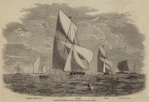 Lowestoft Regatta, zápas kutrů první třídy