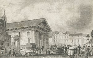 St Pauls Covent Garden, kolem roku 1810