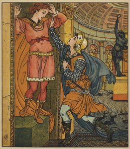 Belle-Etoile zlomí kouzlo od after Walter Crane