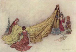 Geoffrey Chaucer, Příběh úředníků od after Warwick Goble