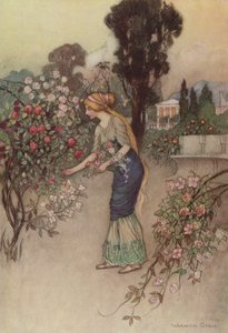 Geoffrey Chaucer, Příběh rytířů od after Warwick Goble