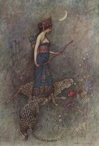 Geoffrey Chaucer, Mnichův příběh od after Warwick Goble