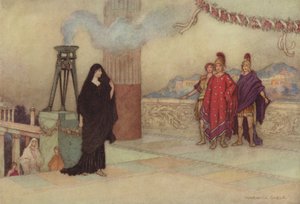 Geoffrey Chaucer, Troilus a Criseyde od after Warwick Goble