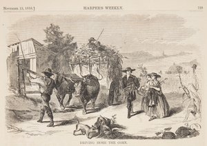 Cesta domů kukuřice od Winslow Homer