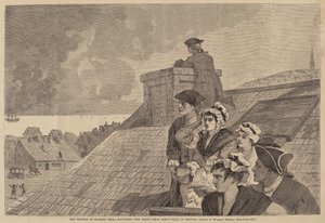 Bitva o Bunker-Hill - Sledovat boj z Coppova kopce v Bostonu