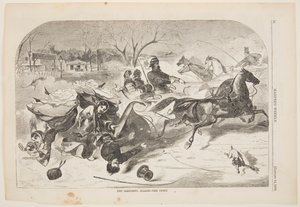 Sáňkařská sezóna – Rozrušení od Winslow Homer