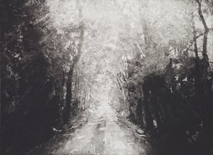 Aleluja, 2016, lept a akvatinta na papíře od angus hampel