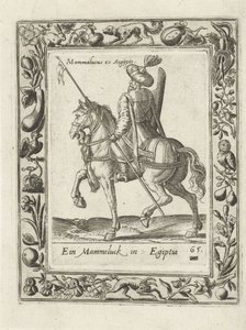 Mamluk na koni od anonymous (attributed to)