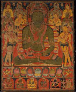 Buddha Amoghasiddhi s osmi bódhisattvami od anonymous 