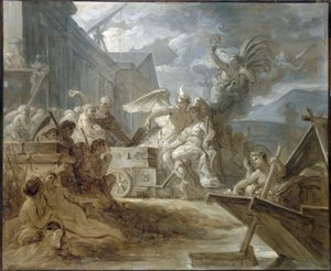 Francouzsky: Allégorie de la ville de Paris od anonymous 