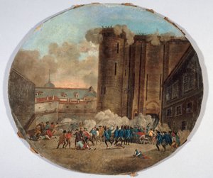 Francouzsky: Prise de la Bastille, 14. července 1789 (P707-1) od anonymous 