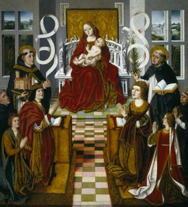 Španělština:  La Virgen de los Reyes Católicos Madona katolických panovníků od anonymous 
