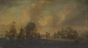 Bitva u Downs, 21. října 1639 od anonymous 