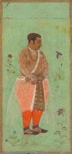 Portrét Suraje Singha Rathora, Rajy z Marwar a strýce z matčiny strany Shah Jahan: Stránka z alba Prince Khurram od attributed to Bishandas