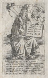 Sibyly: Delfská Sibyla od attributed to Francesco Rosselli