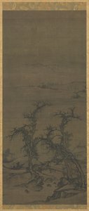 Nošení Qina na návštěvě od attributed to Luo Zhichuan