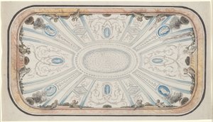 Design pro strop od attributed to Mauro Antonio Tesi
