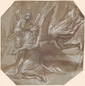Kristus v Getsemanech od called Bertoia Jacopo Zanguidi