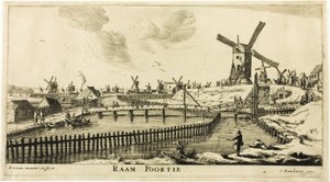 Brána Raam, z knihy Osm městských bran Amsterdamu