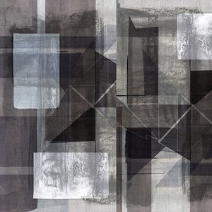 Vrstvená geometrická abstrakce od cartissi