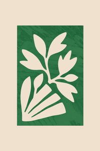 Minimalistický botanický výřez od cartissi