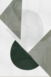 Moderní zelená geometrie od cartissi