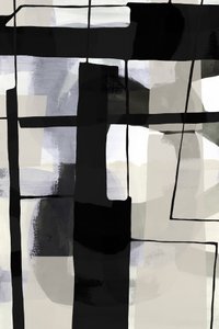 Monochromatické abstraktní tvary od cartissi