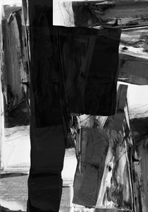 Monochromatické abstraktní vrstvy od cartissi