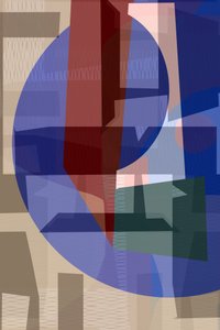 Překrývající se geometrické vrstvy od cartissi