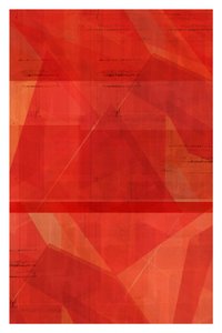 Červené geometrické vrstvy od cartissi