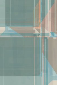 Jemná geometrie v barvě modrozelené od cartissi