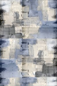 Abstrakce v modrošedých odstínech s texturou od cartissi