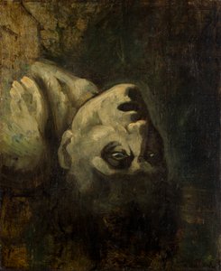 Hlava utopeného muže od circle of Théodore Géricault